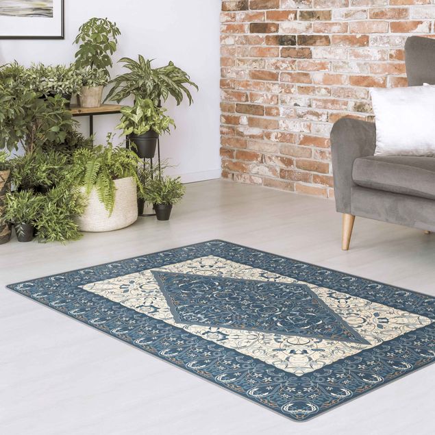 Teppiche Arabischer Teppich in blau