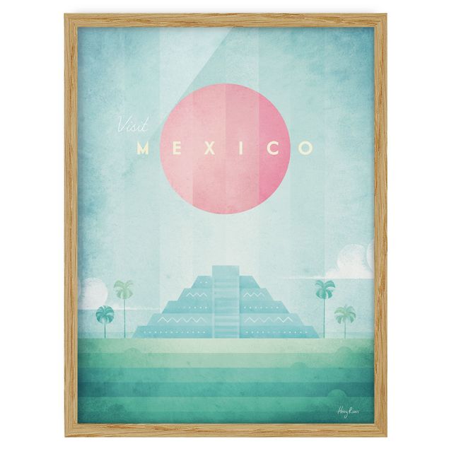 Schöne Wandbilder Reiseposter - Mexiko