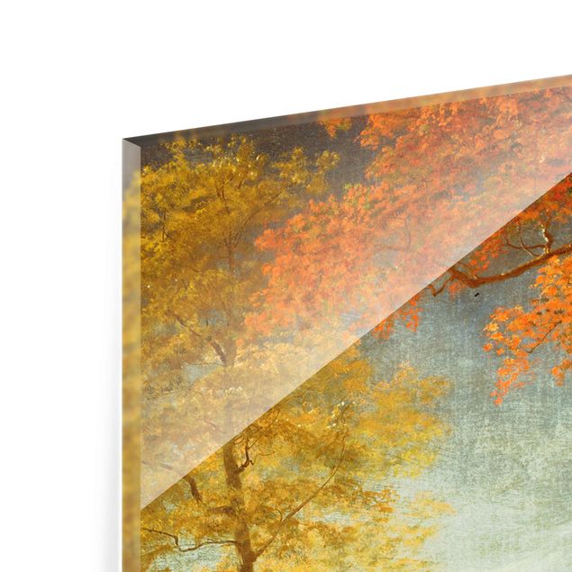 Kunstdruck Albert Bierstadt Albert Bierstadt - Herbst in Oneida County, New York