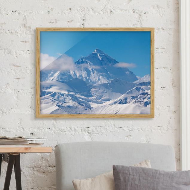 Landschaftsbilder mit Rahmen Mount Everest