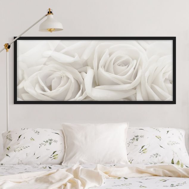 Bilder für die Wand Weiße Rosen