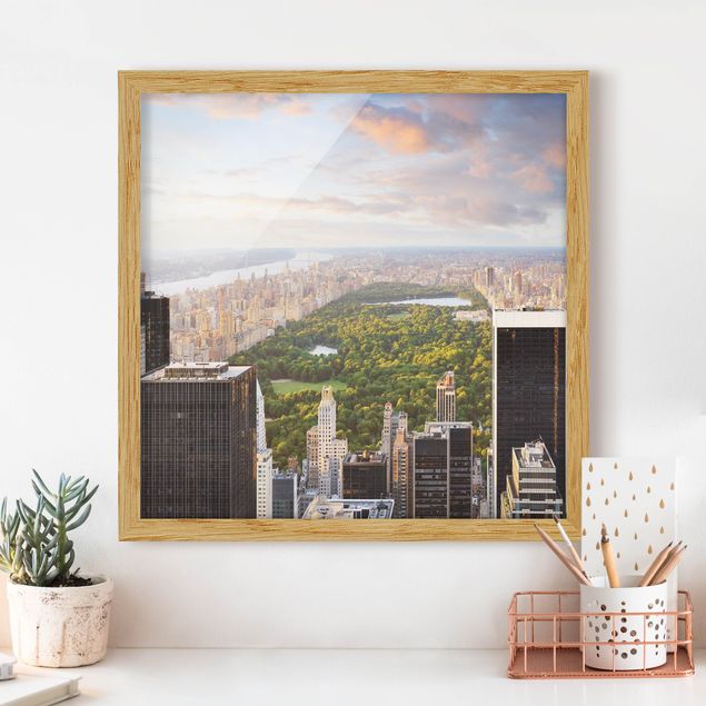 Schöne Wandbilder Blick über den Central Park