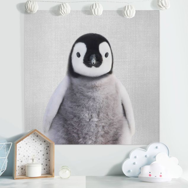 Leinwandbilder XXL Baby Pinguin Pepe
