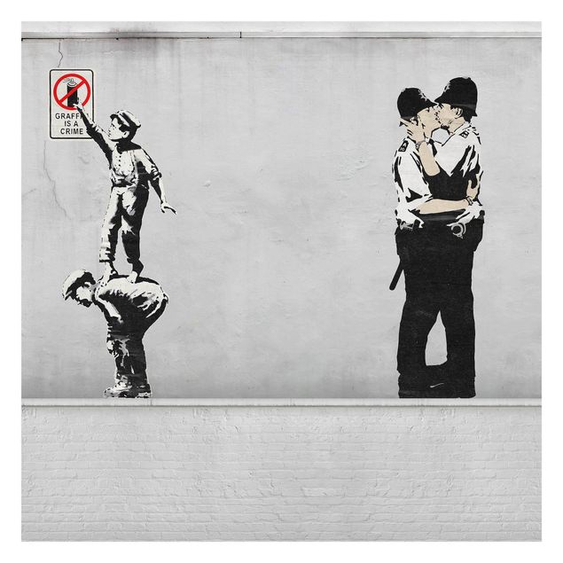 Banksy Art Graffiti Is A Crime and Cops - Brandalised ft. Graffiti by Banksy