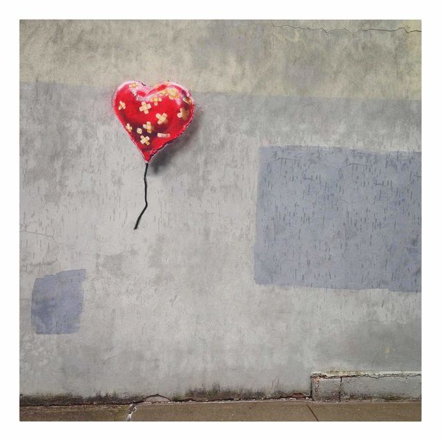 Bilder für die Wand Herz mit Pflastern - Brandalised ft. Graffiti by Banksy