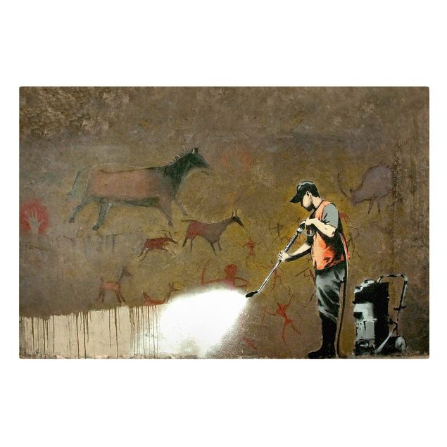Wandbilder Street Cleaner - Brandalised ft. Graffiti by Banksy