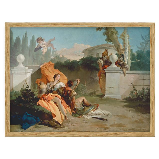 Wandbilder Giovanni Battista Tiepolo - Rinaldo und Armida