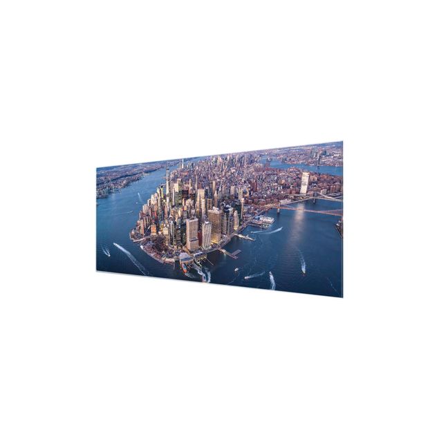Glasbild - Big City Life - Panorama