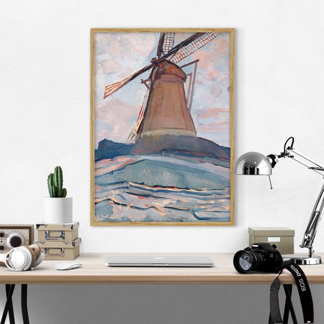 Wandbilder Tiere Piet Mondrian - Windmühle