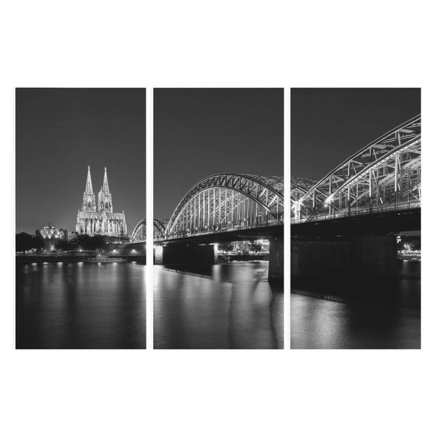 Wandbilder Köln bei Nacht II