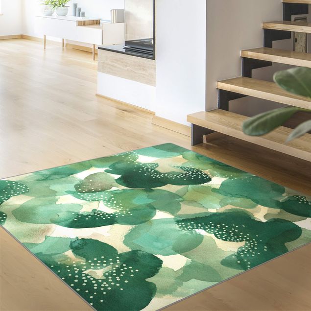 Teppiche groß Blätterdach