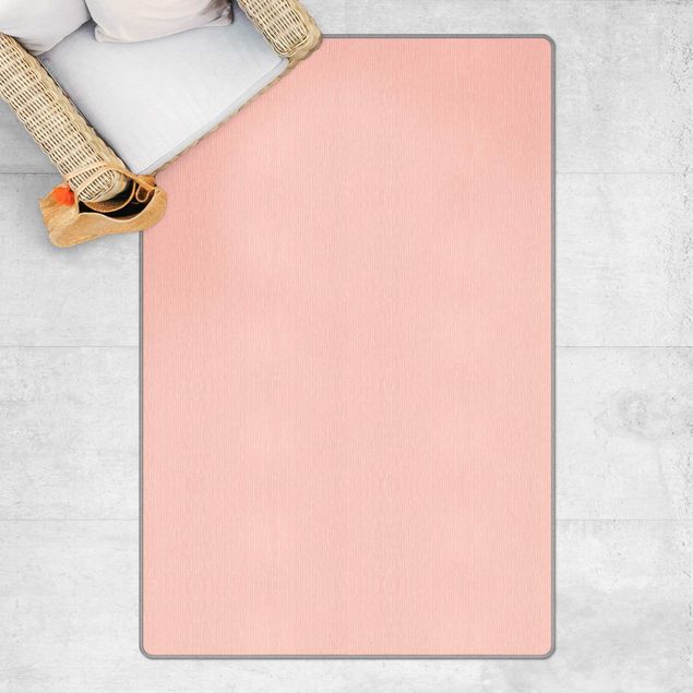 Teppich modern Blasses Pink