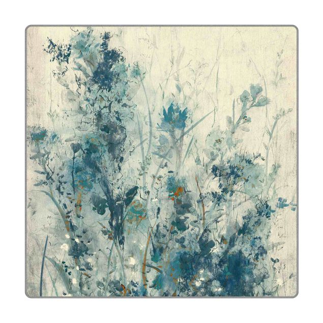 Teppiche groß Blaue Frühlingswiese I