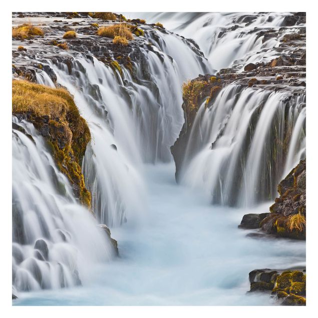 Schöne Fototapete Brúarfoss Wasserfall in Island