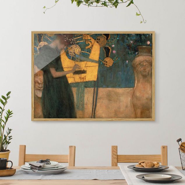Jugendstil Bilder Gustav Klimt - Die Musik