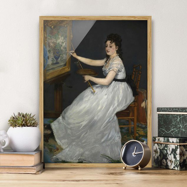 Wandbilder Tiere Edouard Manet - Eva Gonzalès