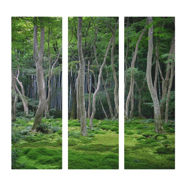 Wandbilder Japanischer Wald