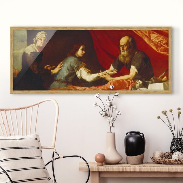 Barock Bilder Jusepe de Ribera - Isaac und Jakob