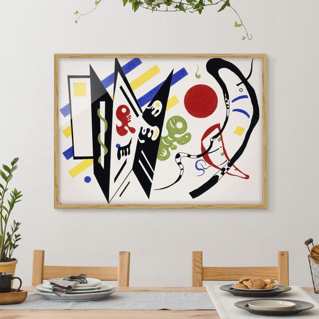 Wassily Kandinsky Bild mit Rahmen Wassily Kandinsky - Reciproque