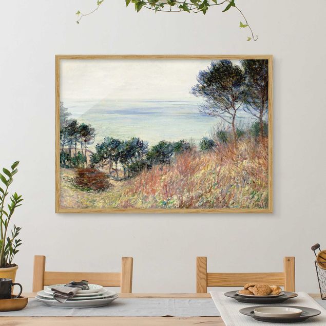 Bilder Impressionismus Claude Monet - Küste Varengeville