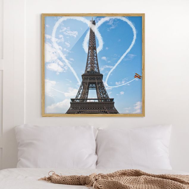 Bilder für die Wand Paris - City of Love
