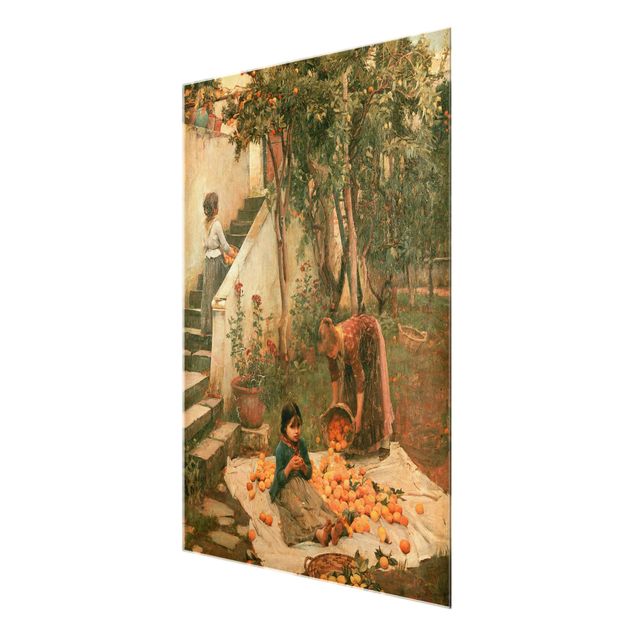 Kunstdrucke John William Waterhouse - Die Orangenpflücker