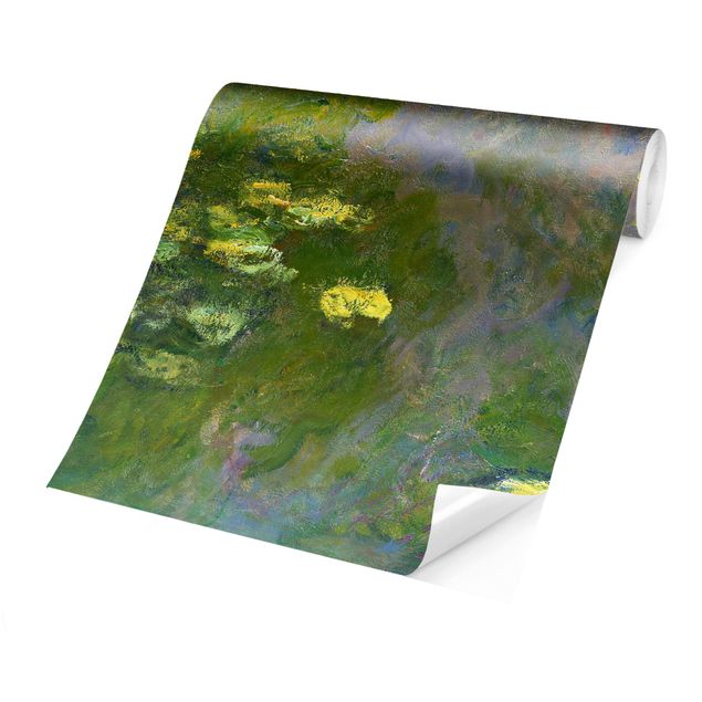 Fototapete grün Claude Monet - Grüne Seerosen