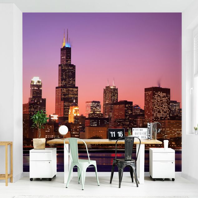 Fototapete Design Chicago Skyline