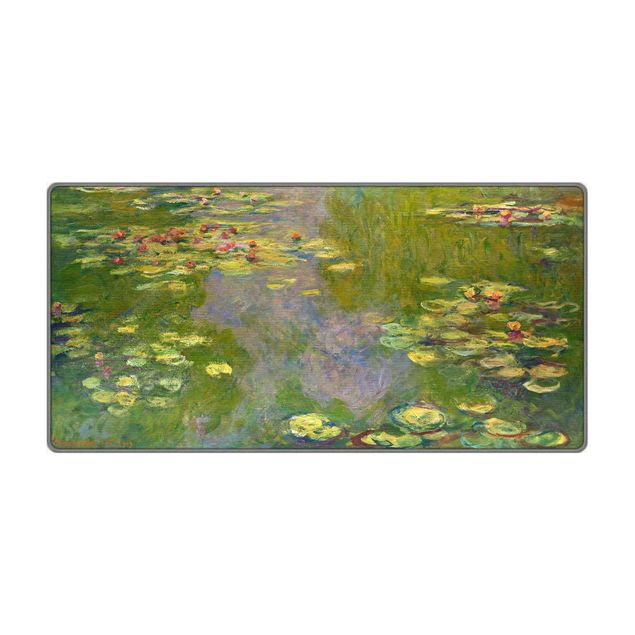 Teppich Natur Claude Monet - Grüne Seerosen