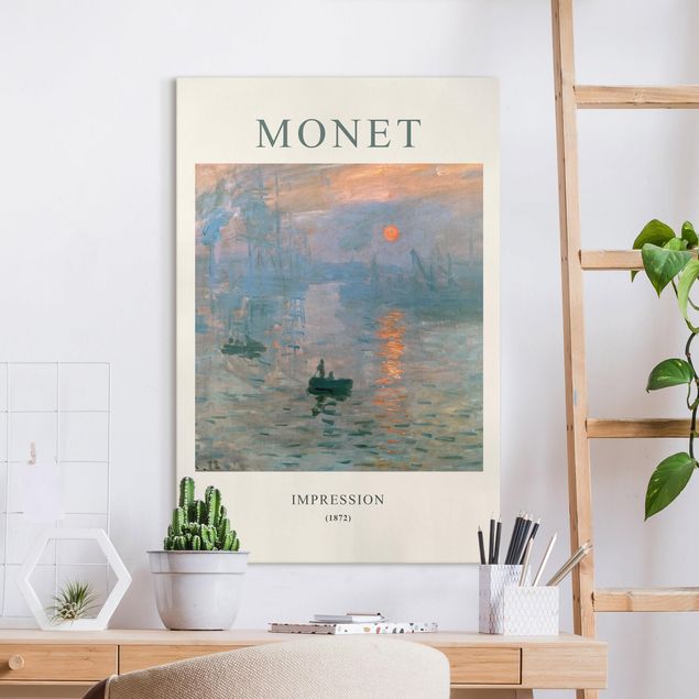 Wandbilder XXL Claude Monet - Impression - Museumsedition