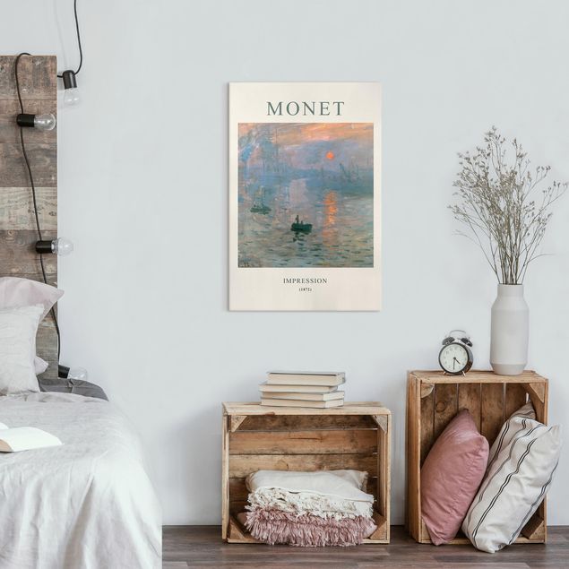 Kunstdrucke auf Leinwand Claude Monet - Impression - Museumsedition