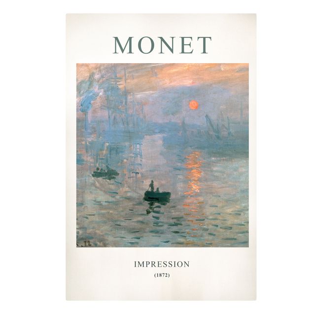 Monet Bilder Claude Monet - Impression - Museumsedition