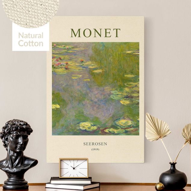 Leinwandbilder XXL Claude Monet - Seerosen - Museumsedition