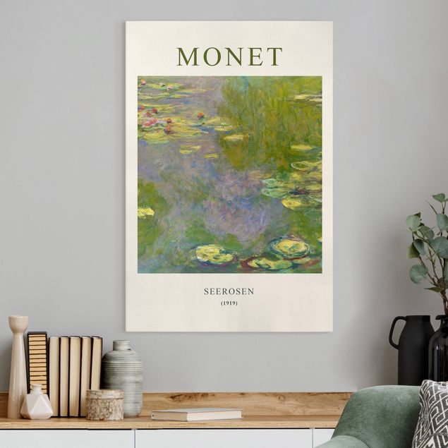 Wandbilder XXL Claude Monet - Seerosen - Museumsedition
