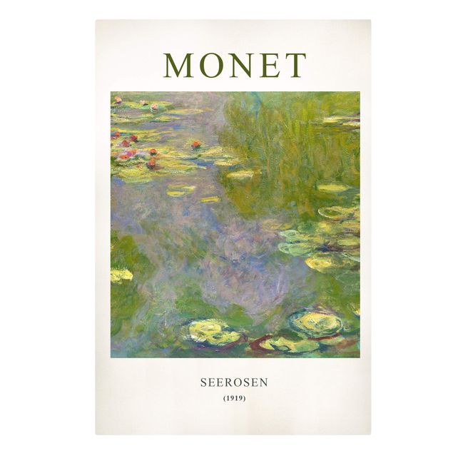 Monet Bilder Claude Monet - Seerosen - Museumsedition