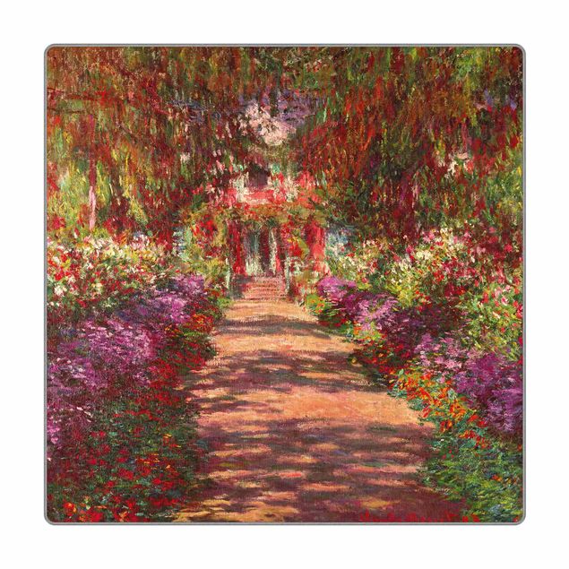 Große Teppiche Claude Monet - Weg in Monets Garten in Giverny