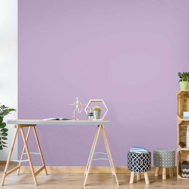 Design Tapete Colour Lavender
