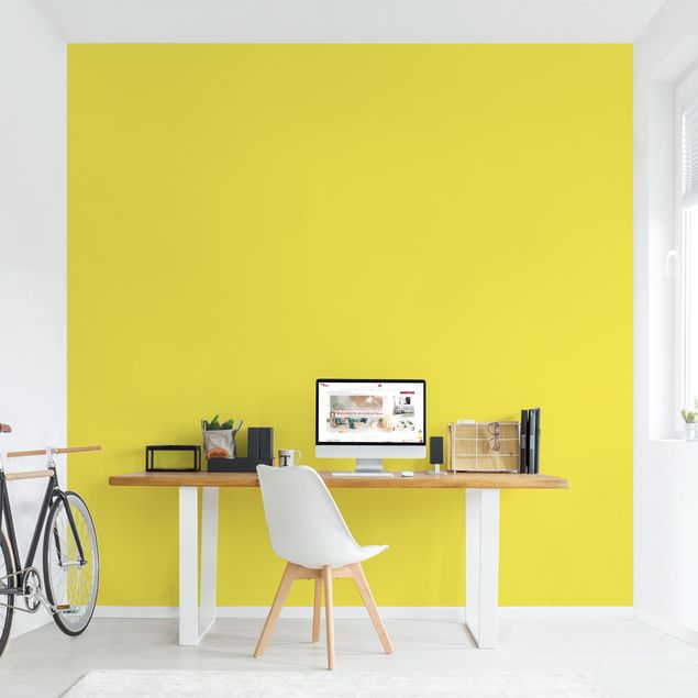 Moderne Tapeten Colour Lemon Yellow