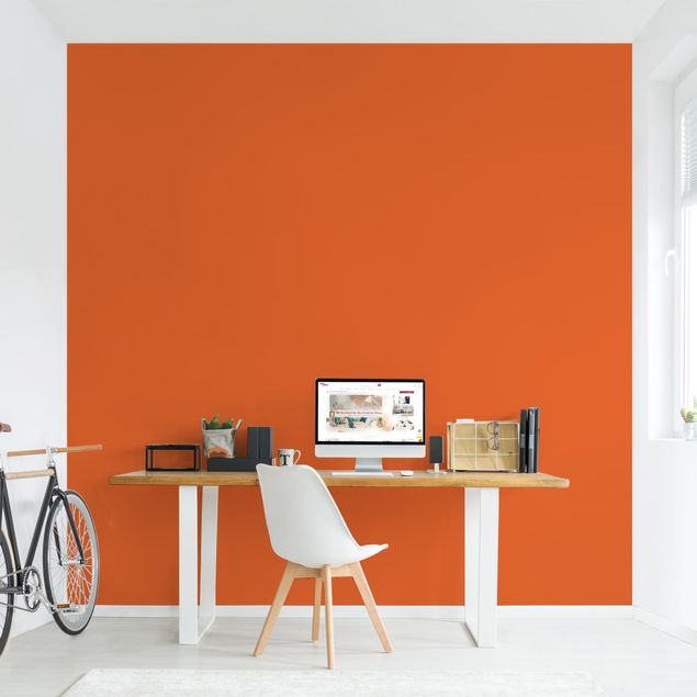 Design Tapete Colour Orange