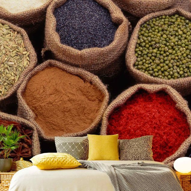 Design Tapete Colourful Spices
