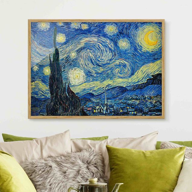 Bilder Impressionismus Vincent van Gogh - Sternennacht