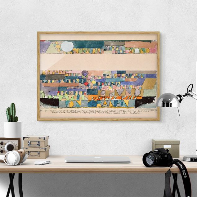 Kunstdruck Expressionismus Paul Klee - Der Mond