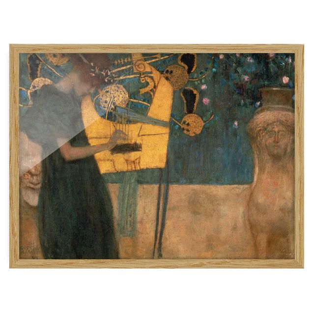 Wandbilder Gustav Klimt - Die Musik