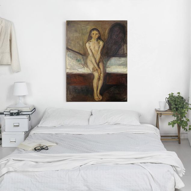 Kunstdruck Expressionismus Edvard Munch - Pubertät