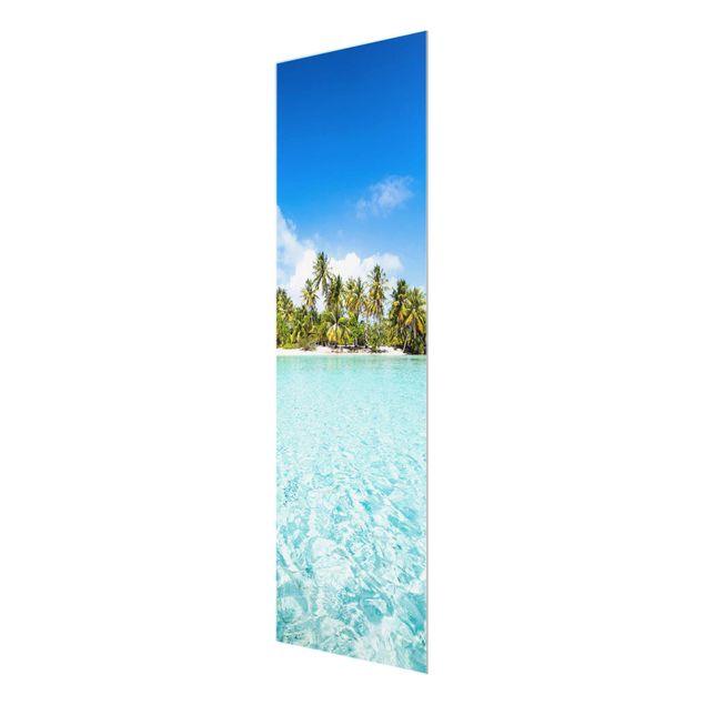 Glasbild - Crystal Clear Water - Panel