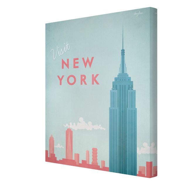 Henry Rivers Bilder Reiseposter - New York
