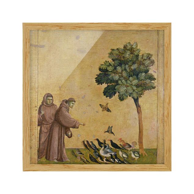 Schöne Wandbilder Giotto di Bondone - Der Heilige Franziskus