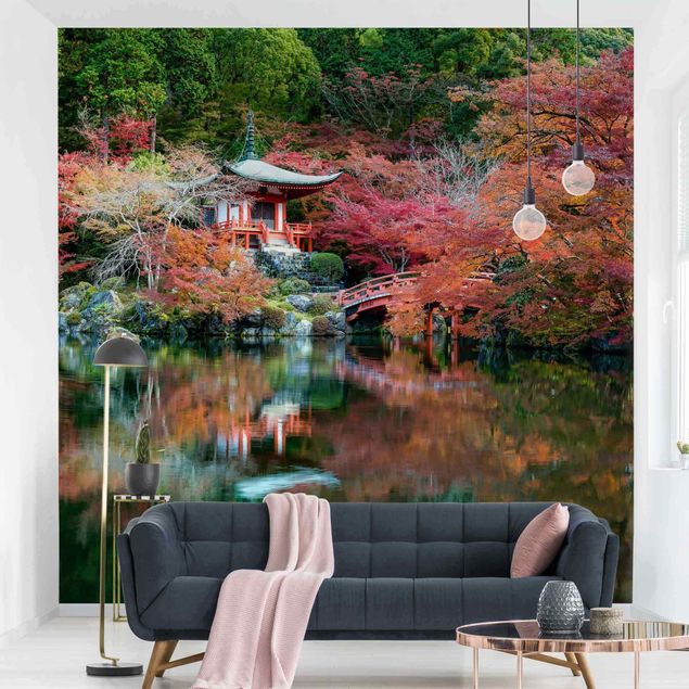 Fototapete Natur Daigo ji Tempel im Herbst