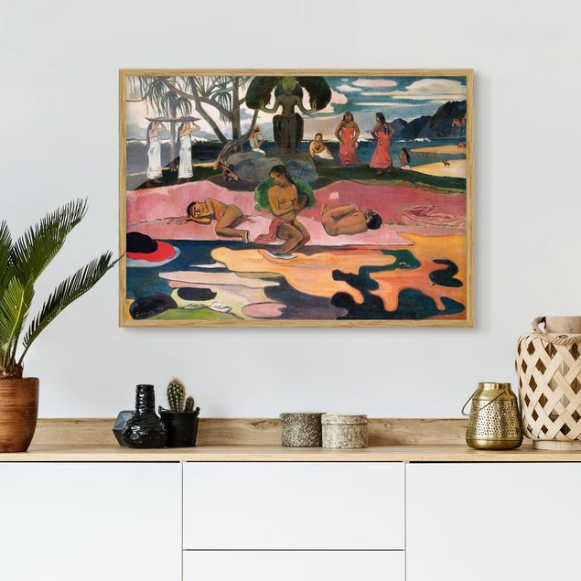 Post Impressionismus Bilder Paul Gauguin - Gottestag