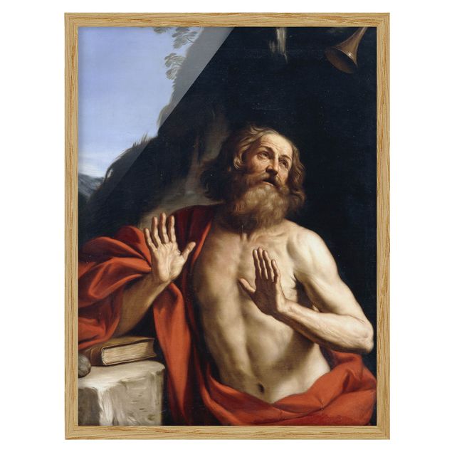 Schöne Wandbilder Guercino - Der heilige Hieronymus